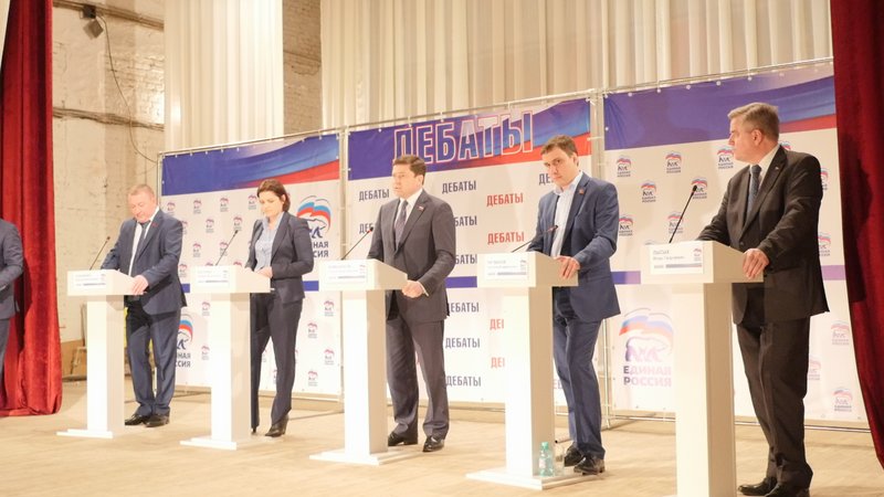 Дебаты "Единой России" в Хуторе Трудобеликовском 