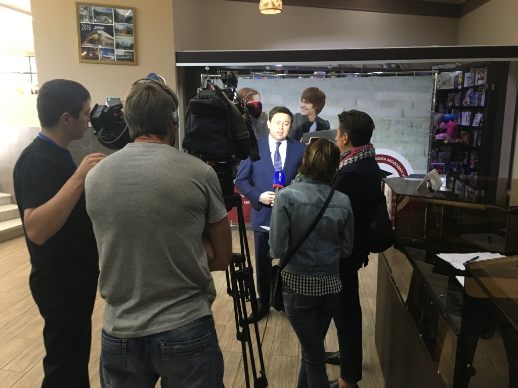 Сергей Кривоносов ответил на вопросы журналистов перед пленарной дискуссией